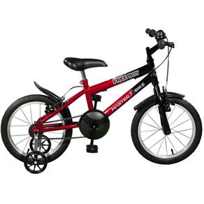 Bicicleta Aro 16 Free Boy - Master Bike - Vermelho com Preto