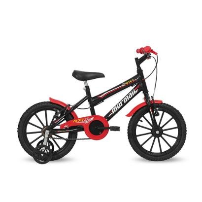 Bicicleta Aro 16 Infantil Masculina Next Preto Brilhante Mormaii