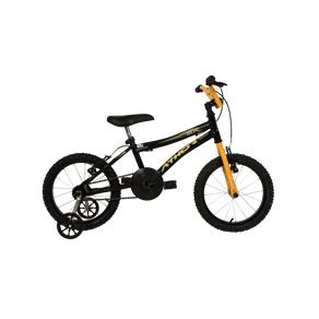 Bicicleta Aro 16 Masculina Atx Preta/Amarela - Athor