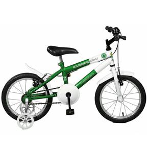 Bicicleta Aro 16 Masculina Infantil Esmeraldino - Goias E. C. - Verde e Branco - Master Bike