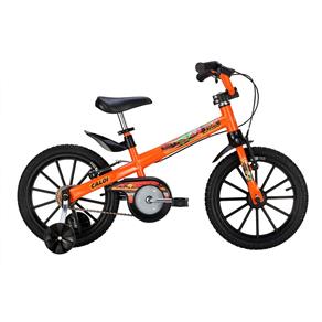 Bicicleta Aro 16 Power Rex Laranja - Caloi