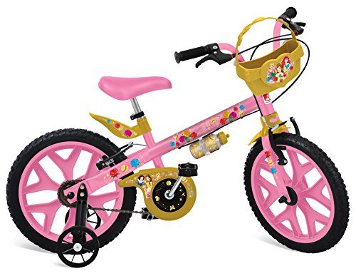 Bicicleta Aro 16" Princesas Disney Bandeirante Rosa