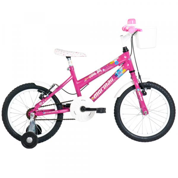 Bicicleta Aro 16 Sweet Girl Rosa - Mormaii