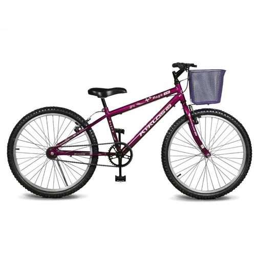 Bicicleta Aro 24 Magie Sem Marchas Violeta Kyklos