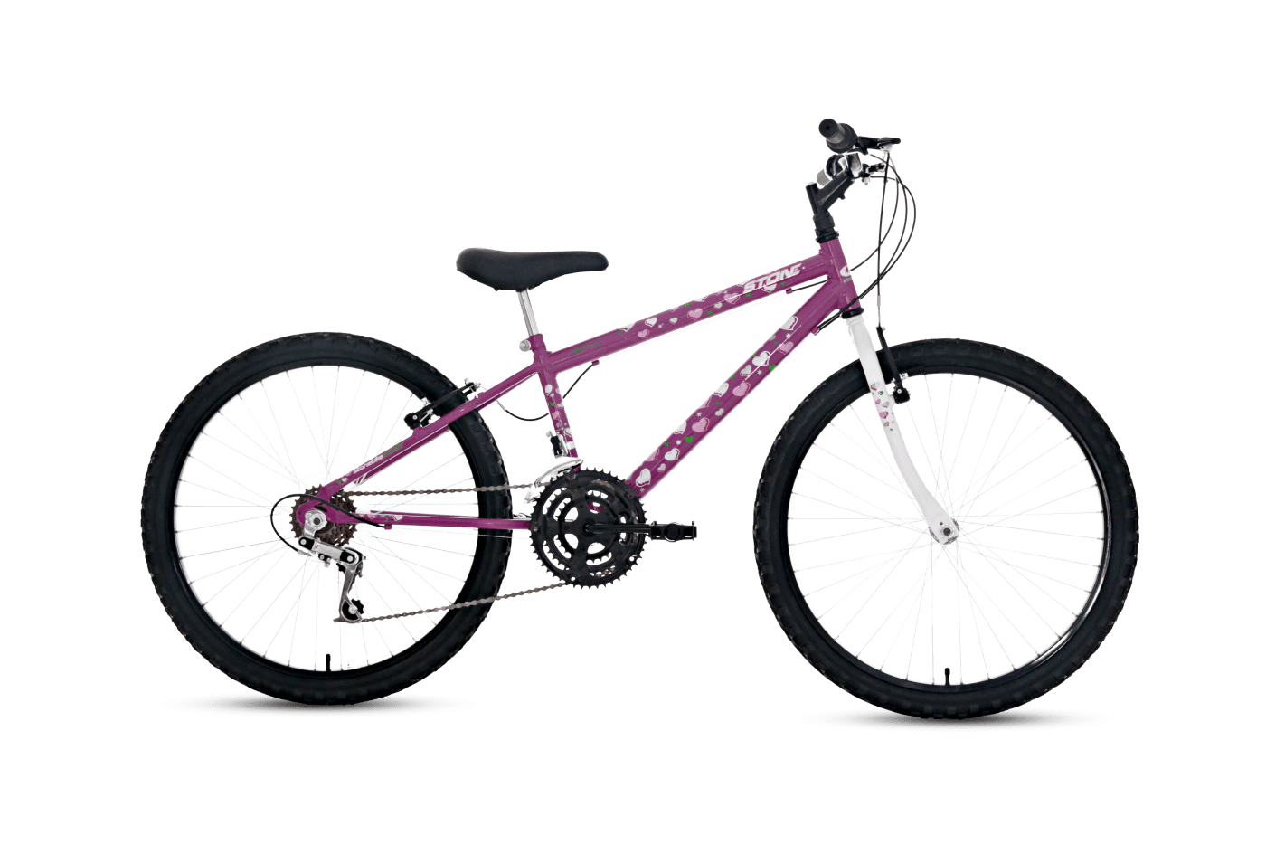 Bicicleta Aro 24 Melody 18V Feminina