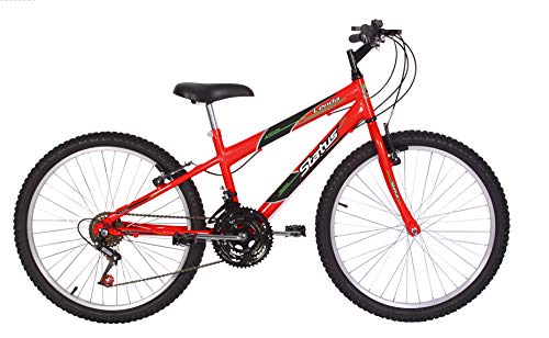 Bicicleta Aro 24 Status Lenda (Laranja)