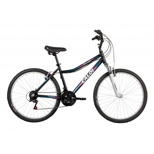 Bicicleta Aro 26 - 21 Marchas Rouge - Caloi