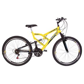Bicicleta Aro 26 18v Status Full - Amarelo