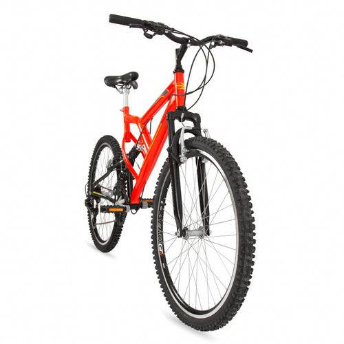 Bicicleta Aro 26 Full Big Rider Mormaii + Shimano