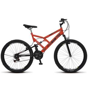 Bicicleta Aro 26 Full-s GPS Aero Dupla Suspensão - Laranja