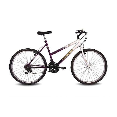 Bicicleta Aro 26 Live Branco e Violeta - Verden Bike