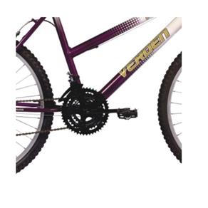 Bicicleta Aro 26 Live Branco e Violeta Verden Bikes