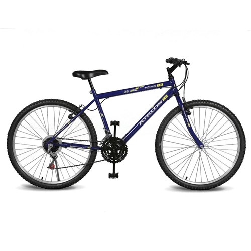 Bicicleta Aro 26 Move 21V Azul Kyklos