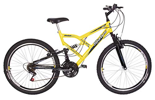 Bicicleta Aro 26 Status Full (Amarelo)