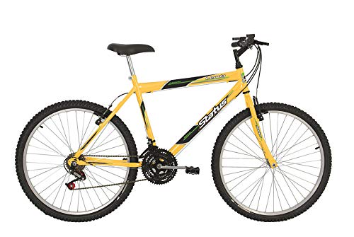 Bicicleta Aro 26 Status Lenda (Amarelo)