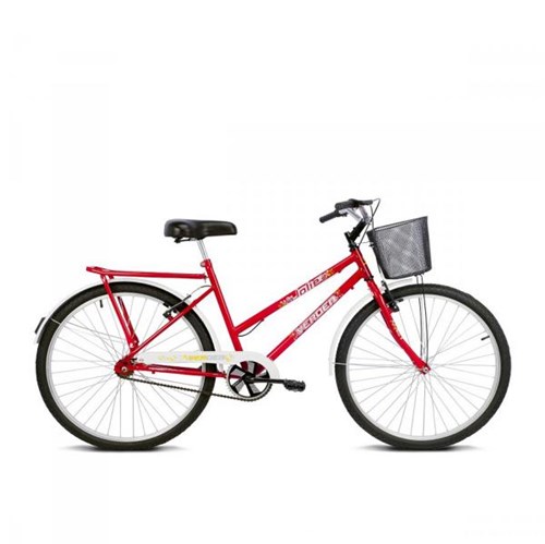 Bicicleta Aro 26 Verden Bikes Jolie - Vermelha e Branca