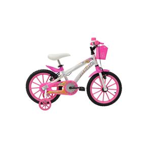 Bicicleta Athor Aro 16 Baby Lux com Kit - Rosa