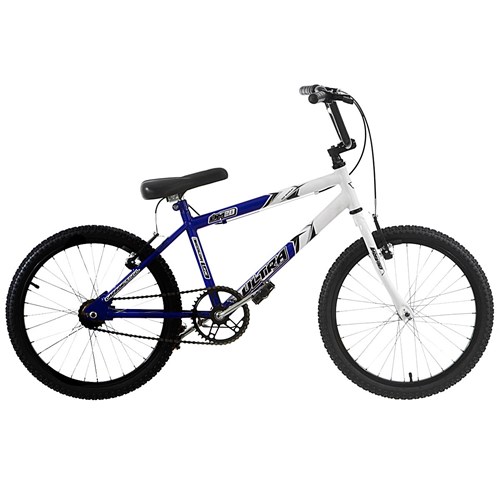 Bicicleta Azul e Branca Aro 20 Bicolor Pro Tork Ultra