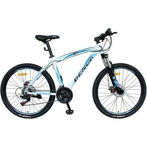 Bicicleta Benoá G26A511 21 Marchas Aro 26 com Suspensão - Azul Claro