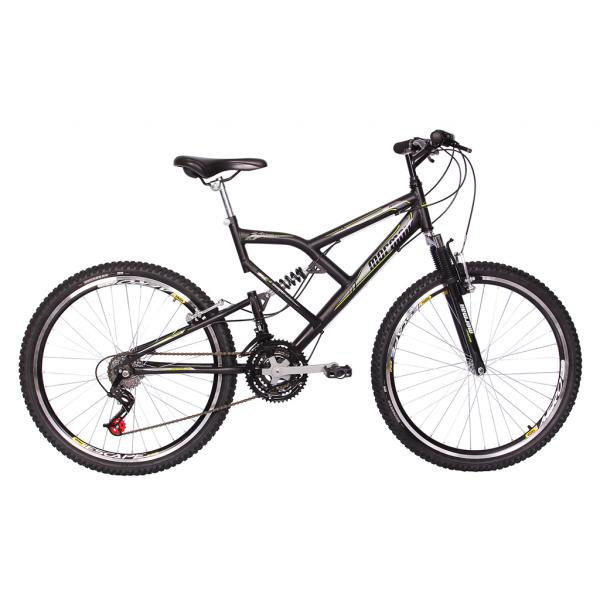 Bicicleta Big Rider 24 V Aro 26 Aero Preto 24 Marchas - Mormaii