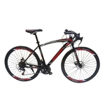 Bicicleta Bike Pneu Fino Speed Corrida 21 Marchas Shimano Aro 26 Freio Disco