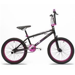 Bicicleta Bmx Serie 10 Aro 20` Preto e Roxo 3569 Prox