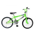 Bicicleta Bmx South Freestyle Aço Carbono Aro 20 Verde