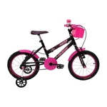 Bicicleta Cairu Aro16 com Cesta Feminina C-High