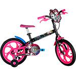 Bicicleta Caloi Monster High T10R16V1 Aro 16 Preta