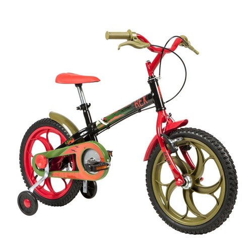 Bicicleta Caloi Power Rex Aro 16 Preta