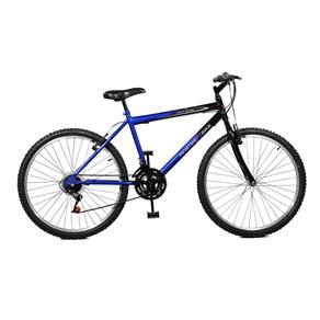 Bicicleta Ciclone Plus 21 Marchas Azul C/ Preto - Master Bike - 2621545