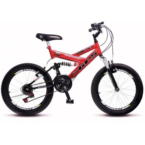 Bicicleta Colli Aro 20 Dupla Suspensão 36 Raias Freios V-Brake - 310