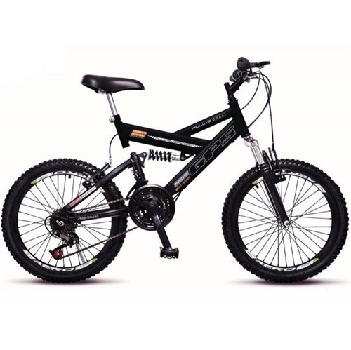 Bicicleta Colli Aro 20 Dupla Suspensão 36 Raias Freios V-Brake - 310