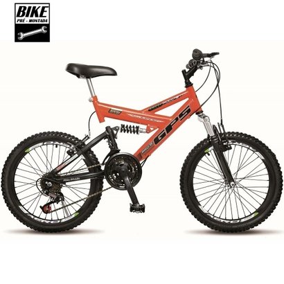 Bicicleta Colli Aro 20 Dupla Suspensão 36 Raias Freios V-Brake