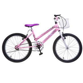 Bicicleta Colli Bike Aro 20 Jully - Rosa/branca