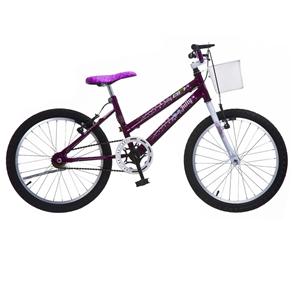 Bicicleta Colli Bike Aro 20 Jully - Violeta/branco