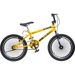 Bicicleta Colli Bike Cross Free Ride Extreme Aro 20 Amarela