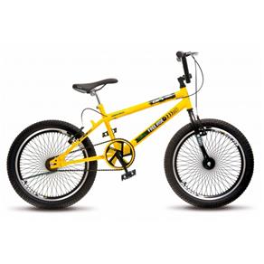 Bicicleta Colli Cross Ride Extreme Aro 20 72 Raias Masculino - Amarelo