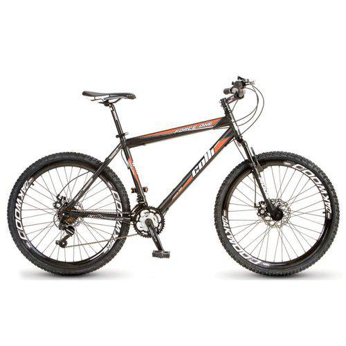 Bicicleta Colli Force One Mtb Aro 26 Msc Fd 21m Shim Preto