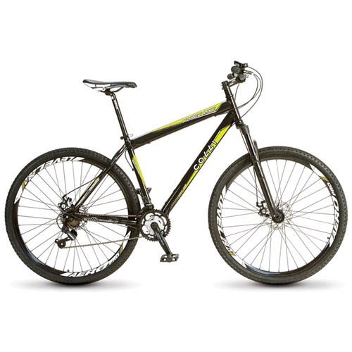 Bicicleta Colli Force One Mtb400 Aro 29 21 Marchas Freios a Disco Dianteiro e Traseiro Preto