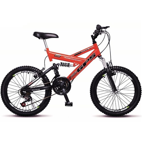 Bicicleta Colli Fulls Gps Aro 20 Dupla Suspensão 21 Marchas - 310.12D