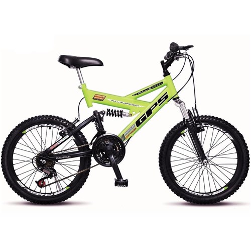 Bicicleta Colli Fulls Gps Aro 20 Dupla Suspensão 21 Marchas - 310.13D