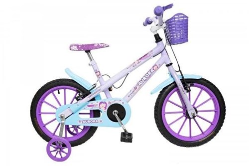 Bicicleta Colli Girls Aurora Aro 16 Freios V-Brake