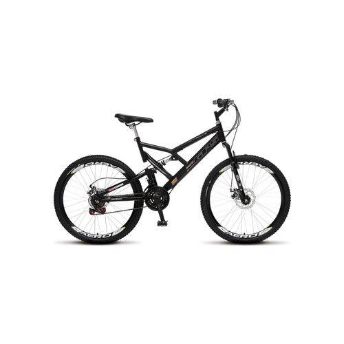 Bicicleta Colli Gps Full Suspension Aro 26 Preto Fosco