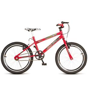 Bicicleta Colli Max Boy Aro 20 36 Raias Freios V-Brake Quadro Aço Carbono - Vermelho