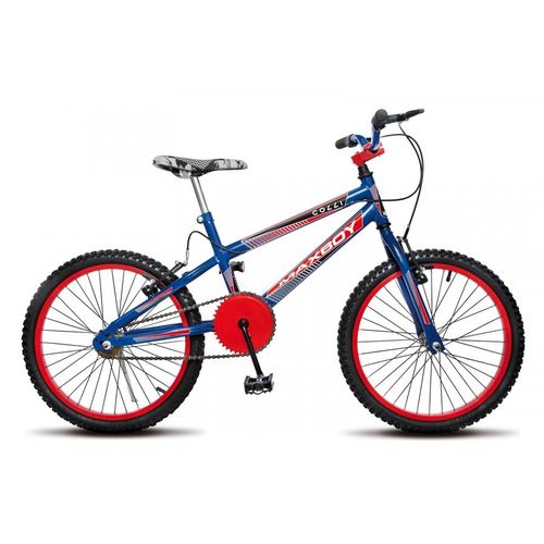 Bicicleta Colli Max Boy Azul Aro 20 Freios V-brake