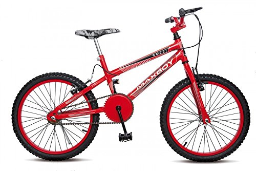 Bicicleta Colli Max Boy Vermelho Aro 20 Freios V-Brake