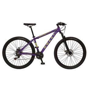 Bicicleta COLLI MTB Aro 29 21 Velocidades Freios a Disco com Kit Shimano - AMARELO