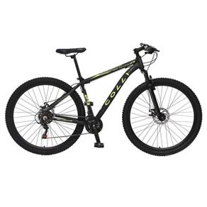 Bicicleta Colli MTB High Performance Aro 29 Alum. Kit Shimano 21M Susp. Dianteira Freios a Disco - PRETO