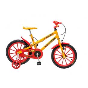 Bicicleta Colli Mtb Hot Aro16 Masculino - Amarelo/ Vermelho